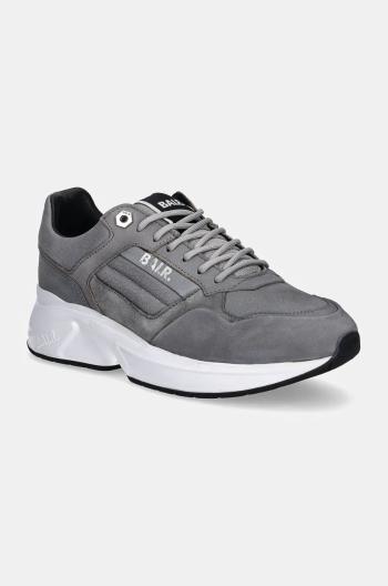 Kožené sneakers boty BALR. Brand Luxe Runner šedá barva, B1511.1043