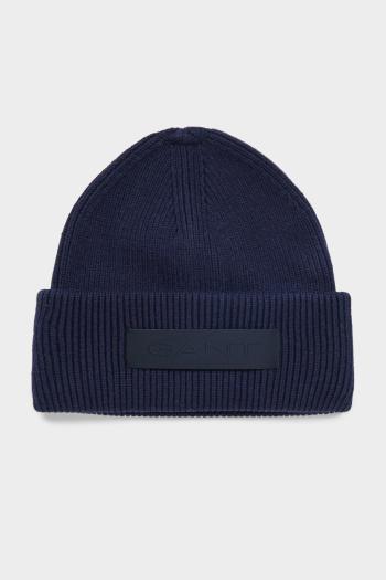 ČEPICE GANT UNISEX. RIBBED BEANIE EVENING BLUE