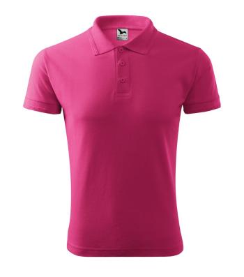 MALFINI Pánská polokošile Pique Polo - Purpurová | XXXL