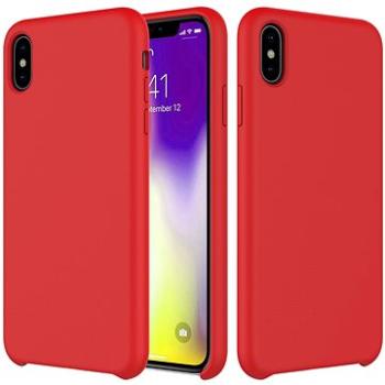 Epico Silicone pro iPhone XS Max  - červený (33010101400003)