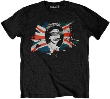 Sex Pistols Tričko God Save The Queen Flag Unisex Black L