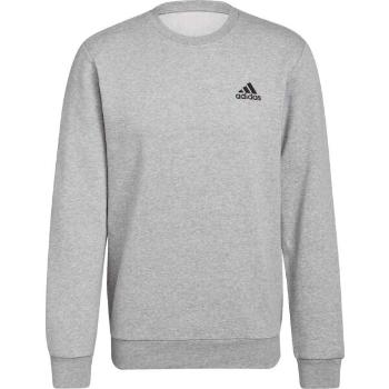 adidas FEELCOZY SWEATSHIRT Pánská mikina, šedá, velikost