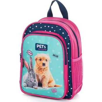 Oxybag KID BACKPACK PETS Předškolní batoh, růžová, velikost