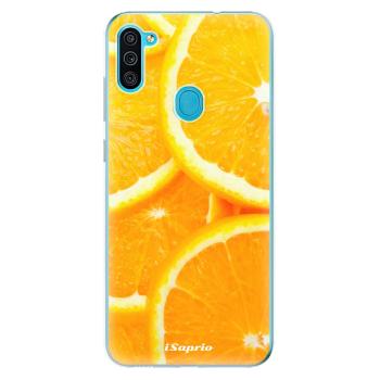 Odolné silikonové pouzdro iSaprio - Orange 10 - Samsung Galaxy M11