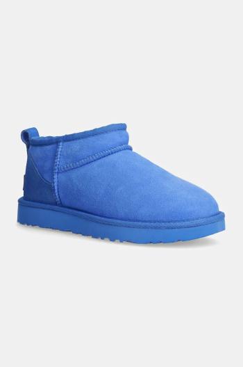 Sněhule UGG Classic Ultra Mini modrá barva, 1116109-BGSK