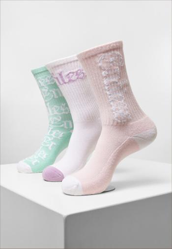 Mr. Tee Endless Socks 3-pack white/lightrose/mint - 39–42