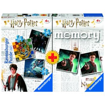 Pexeso a puzzle Harry Potter pexeso 25/36/49 dílků