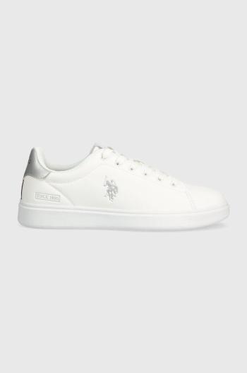 Sneakers boty U.S. Polo Assn. MARLYN bílá barva, MARLYN001W 4Y1