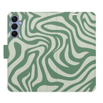 Flipové pouzdro iSaprio - Zebra Green 02 - Samsung Galaxy A25 5G