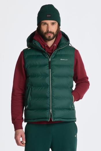 VESTA GANT ACTIVE CLOUD VEST TARTAN GREEN