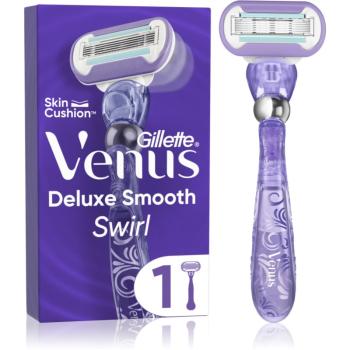 Gillette Venus Deluxe Smooth Swirl holicí strojek + náhradní břity 1 ks