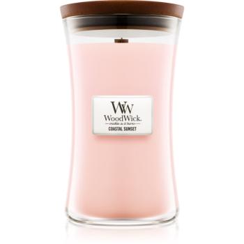 Woodwick Coastal Sunset vonná svíčka s dřevěným knotem 609.5 g