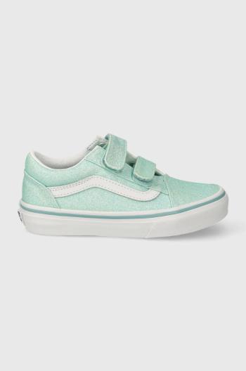 Dětské tenisky Vans UY Old Skool V tyrkysová barva