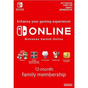 365 Days  Online Membership (Family) - Nintendo Switch Digital (683584)