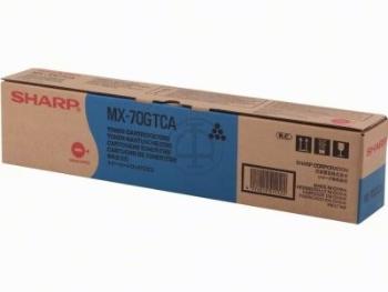 Sharp MX-70GTCA azurový (cyan) originální toner