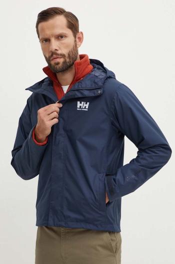 Bunda Helly Hansen tmavomodrá barva, přechodná