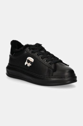 Sneakers boty Karl Lagerfeld KAPRI černá barva, KL52531L