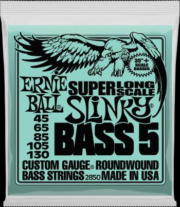 Ernie Ball 2850 Slinky Super Long Scale Struny pro 5-strunnou baskytaru