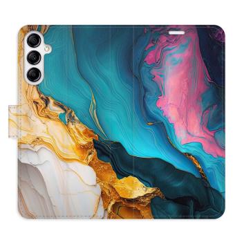 Flipové pouzdro iSaprio - Colourful Marble - Samsung Galaxy A14 / A14 5G