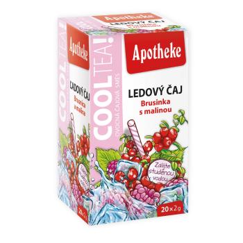 Apotheke CoolTea Brusinka s malinou porcovaný čaj 20x2 g