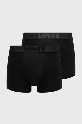 Boxerky Levi's pánské, černá barva, 37149.0629-black