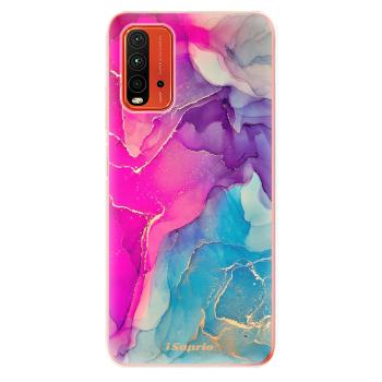 Odolné silikonové pouzdro iSaprio - Purple Ink - Xiaomi Redmi 9T