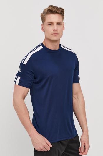 Tričko adidas Performance GN5724 pánské, tmavomodrá barva, s potiskem, GN5724