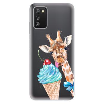 Odolné silikonové pouzdro iSaprio - Love Ice-Cream - Samsung Galaxy A03s