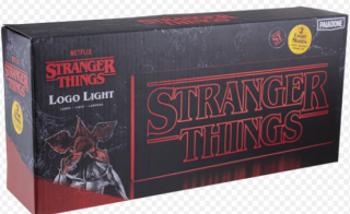 Světlo Stranger Things logo