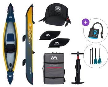 Aqua Marina Tomahawk Air-K Electric Pump + Paddle Set 12'4'' (375 cm) Kajak, Kánoe