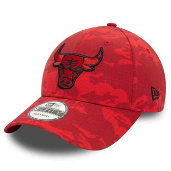 kšiltovka New Era 9FORTY NBA Tonal Camo AOP Chicago Bulls Red - UNI