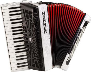 Hohner Bravo III 120 Klávesový akordeon White