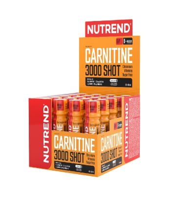 Nutrend Carnitine 3000 Shot jahoda 20x60 ml