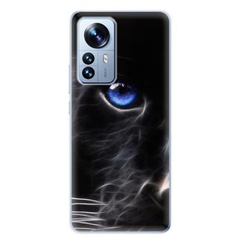 Odolné silikonové pouzdro iSaprio - Black Puma - Xiaomi 12 Pro