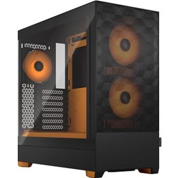 Fractal Design Pop Air RGB Orange Core TG Clear Tint (FD-C-POR1A-05)