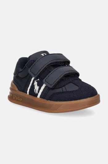 Dětské sneakers boty Polo Ralph Lauren HERITAGE COURT III EZ T-TOE tmavomodrá barva, RL00503410