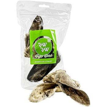 Raw Raw Freeze Dried žvýkací pamlsky Jehněčí uši s chlupy 2ks (RD-RAW808)