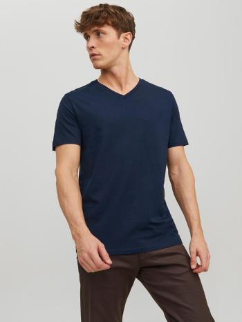 Jack & Jones Organic Triko Modrá