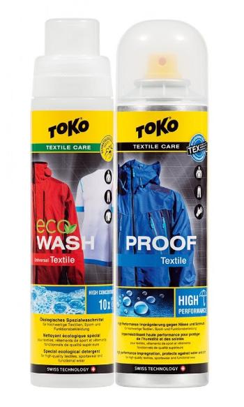 Impregnáló Toko Duo-Pack - Textile Proof & Eco Textile Wash