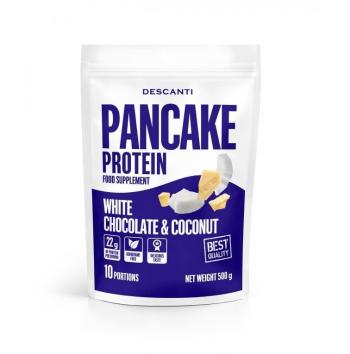 DESCANTI Proteinové palačinky White Chocolate Coconut 500 g