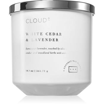 DW Home Cloud 9 White Cedar & Lavender vonná svíčka 400 g