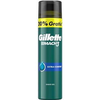 GILLETTE Mach3 Extra Comfort Pánský Gel Na Holení 240 ml  (7702018405015)