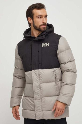 Sportovní bunda Helly Hansen ACTIVE PUFFY LONG JACKET béžová barva, 53522