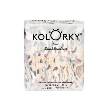 Kolorky Day Hearts EKO XL 12-16 Kg 17 ks