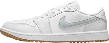 Nike Air Jordan 1 Low G White/Gum Medium Brown/Pure Platinum 40,5 Pánské golfové boty