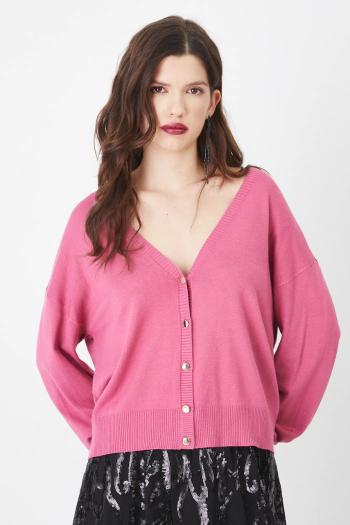 Kardigán Medicine dámsky, ružová farba, tenký