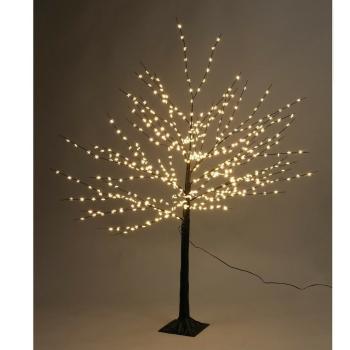 LED Stromček s kvietkami, 480x LED, 120 cm