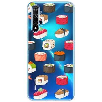 iSaprio Sushi Pattern pro Huawei Nova 5T (supat-TPU3-Nov5T)