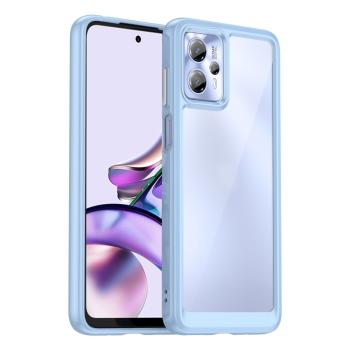 CRYSTAL Ochranný kryt pre Motorola Moto G13 / G23 modrý