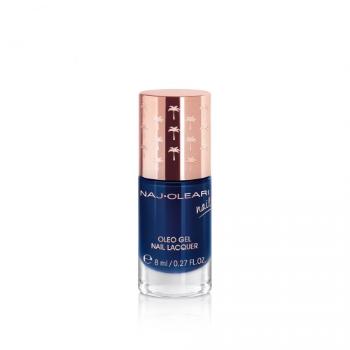 Naj-Oleari Oleo gel Nail Lacquer lak na nehty s gelovým efektem - 27 ocean blue 8 ml